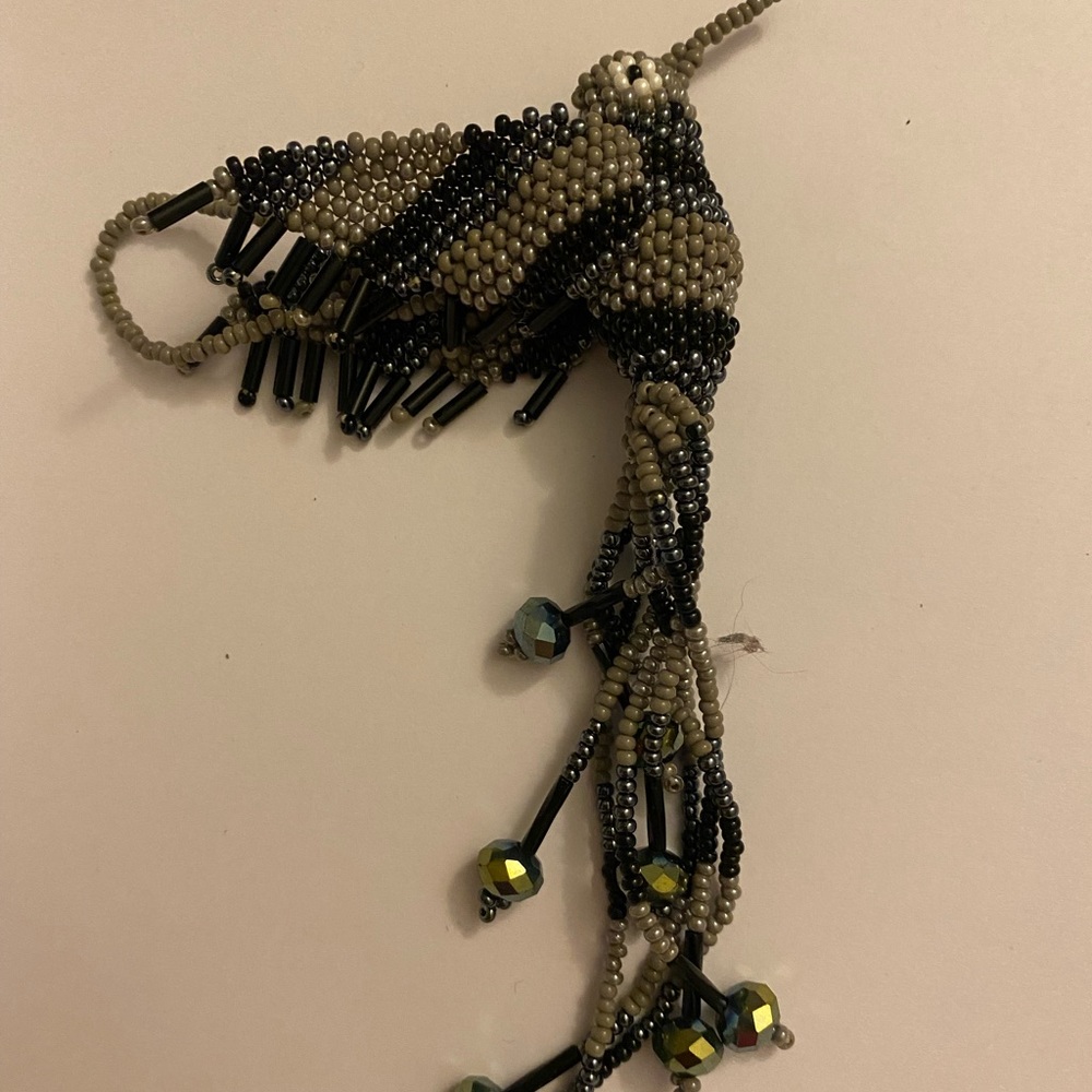 Mayan arts hummingbird keychain